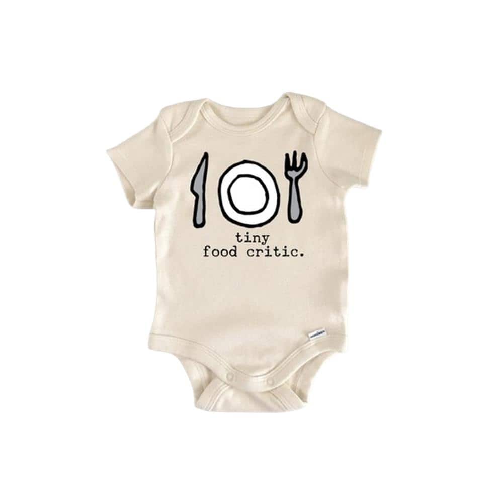 Foodie Food - Baby Boy Girl Clothes Infant Bodysuit Funny Cute Newborn
