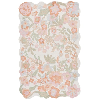 SAFAVIEH Handmade Jardin Radojka Floral Wool Rug