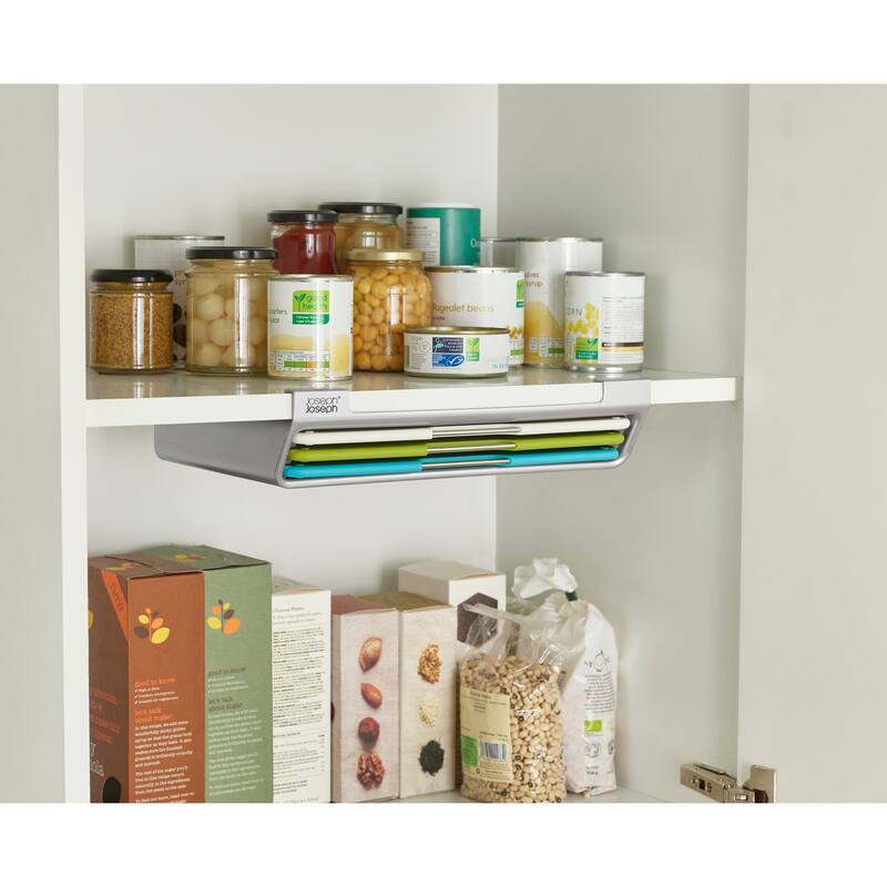 Joseph Joseph Folio Slim 3-piece Under-shelf Cutting Board Set