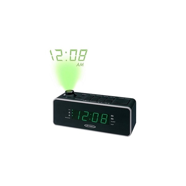Shop JENSEN JENJCR235B Dual Alarm Projection Clock Radio Free