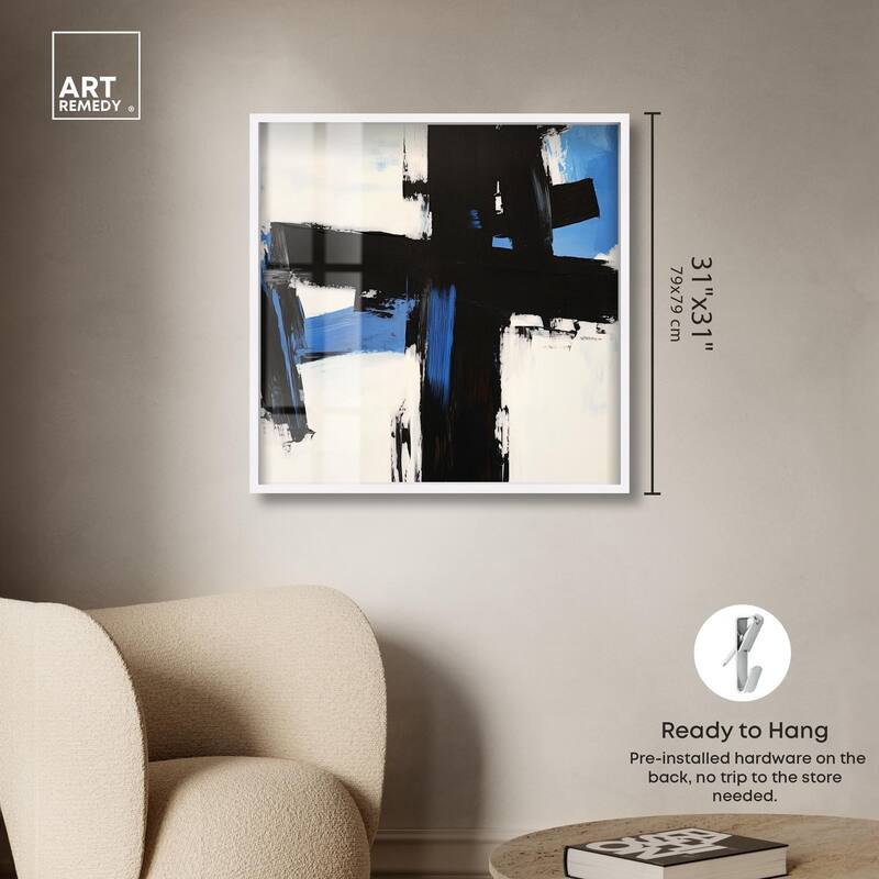 Blue Streak II Shadowbox by Art Remedy
