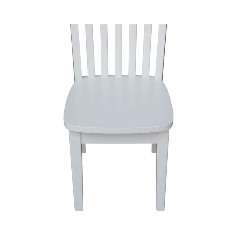 International Concepts Solid Wood Mission Juvenile Chairs - Set of 2