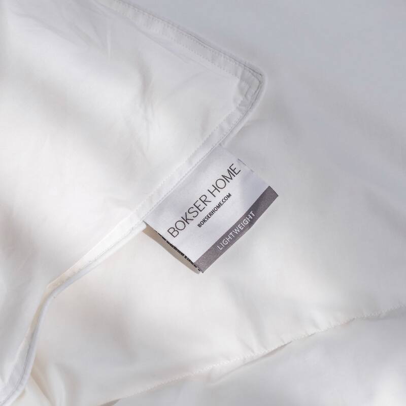 Lightweight Feather & Down Duvet Comforter Insert by BOKSER HOME