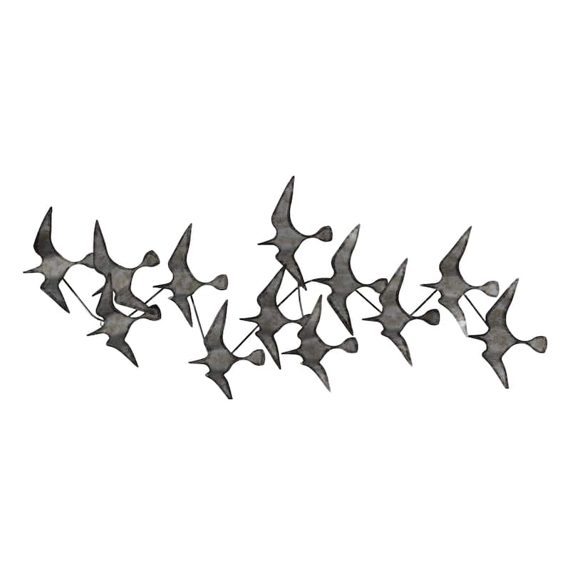 Renwil Murmuration 19" Wide Wall Art, Grey