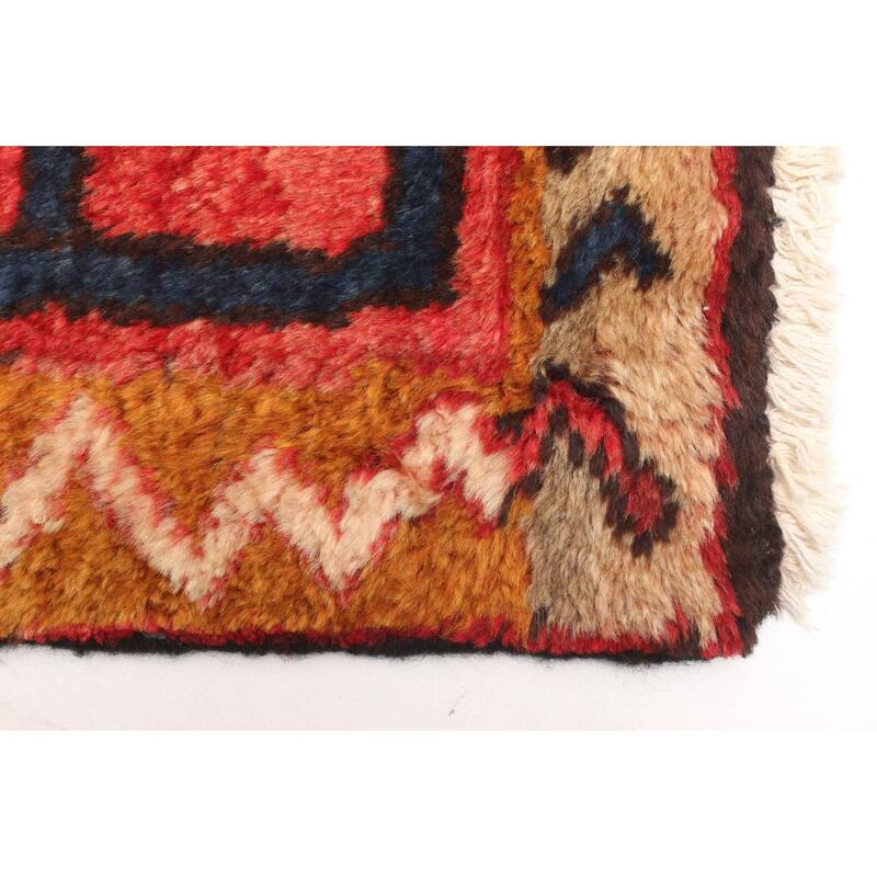 ECARPETGALLERY Hand-knotted Andelz Red Wool Rug - 3'5 x 5'6