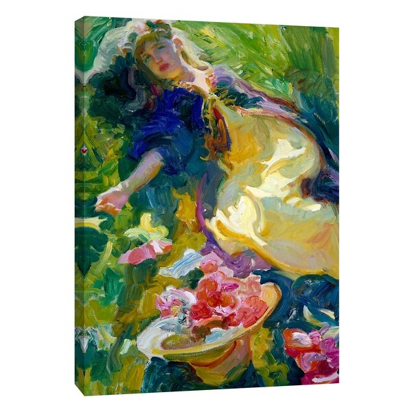 PTM Images 9-105167 PTM Canvas Collection 10" x 8" - "The Costume" Giclee Flowers Art Print on Canvas