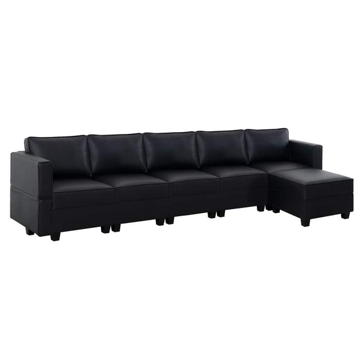 DIY Modular Sleeper Sectional Sofa Collection Convertible Sofa Couches with Storage Seats - Suitable for Living Room