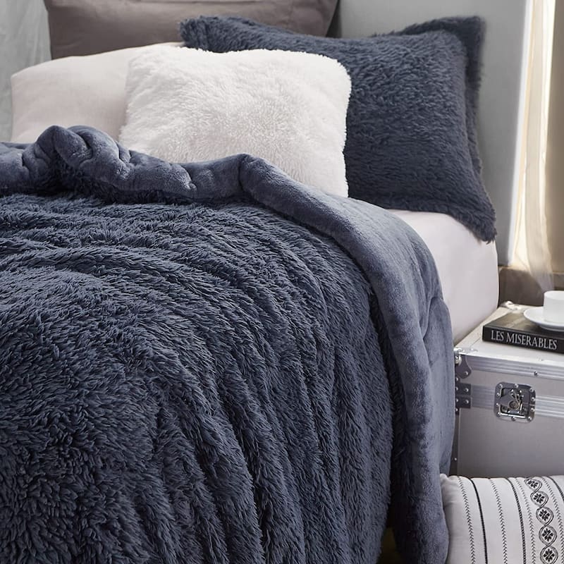 Puts This To Sleep® - Coma Inducer® Oversized Comforter Set - Plum Granite