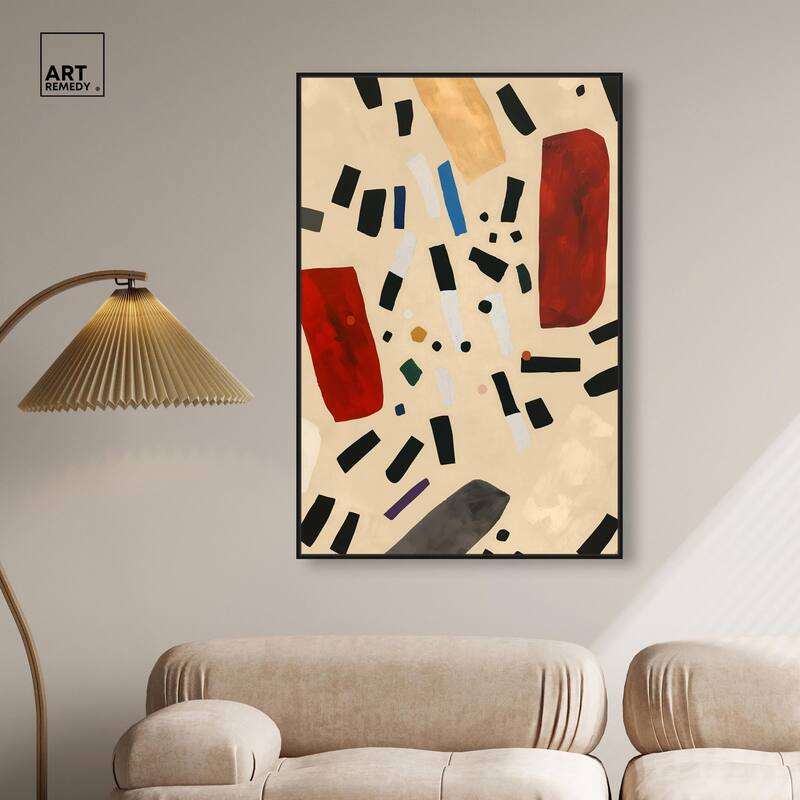 Mindscape Mosaic II Canvas by Art Remedy