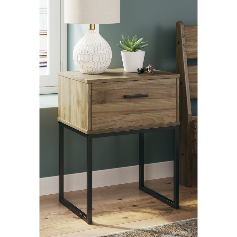Signature Design by Ashley Deanlow Honey Nightstand