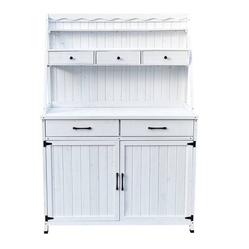 Outdoor Potting Bench Table