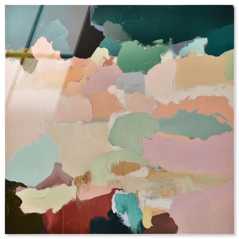 Brushed Beauty III Acrylic by Art Remedy, Ready to Hang - 40" x 40"