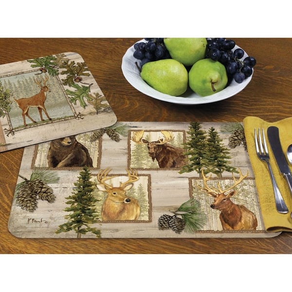 Clear Placemats, Set of 4