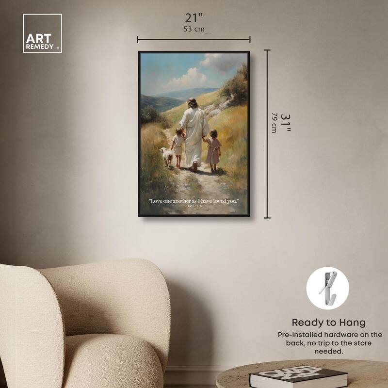 As I Have Loved You Canvas by Art Remedy