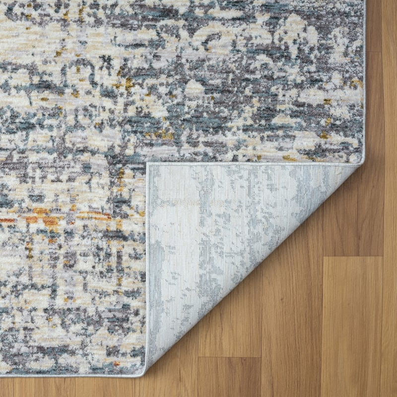 Kiro Abstract Modern Woven Area Rug By HomeRoots