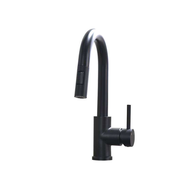 Topcraft Single Handle Stainless Steel Bar Faucet with Sprayer