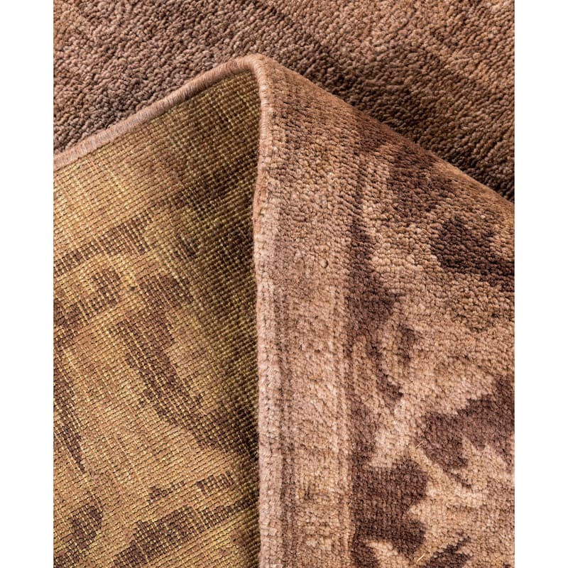 Overdyed One-of-a-Kind Hand-Knotted Area Rug - Beige - 4' 0" x 6' 1"