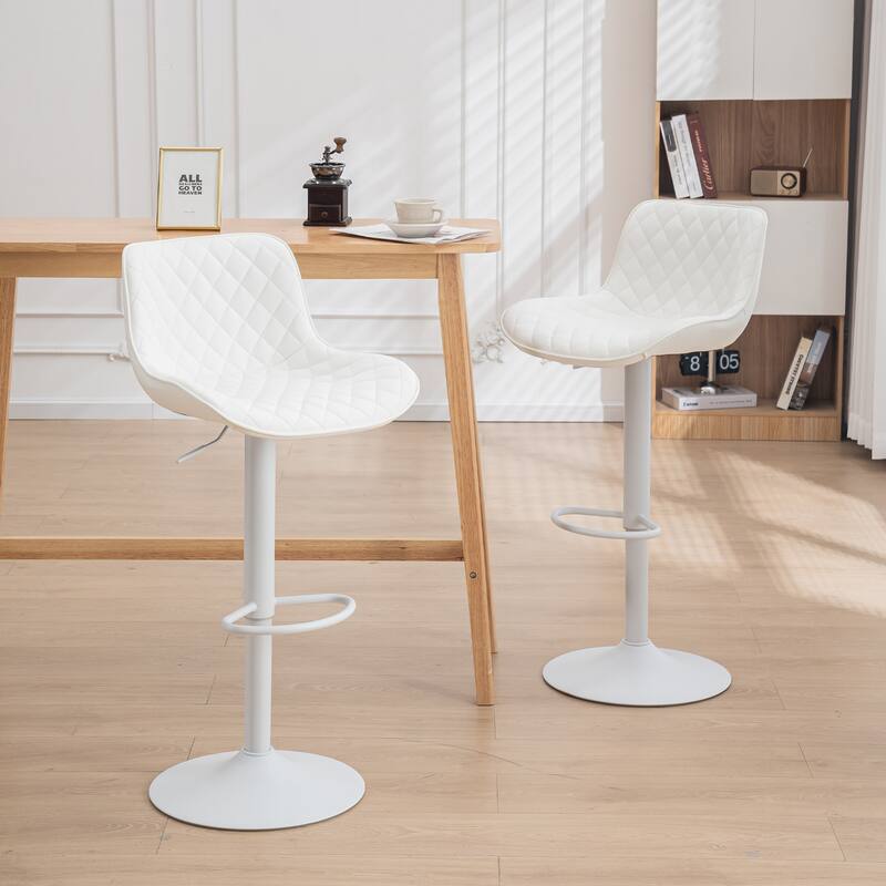 Counter Height Modern Barstools Set of 2 Kitchen Bar stools Side Counter Stools