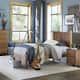 Grain Wood Furniture Shaker Solid Wood Panel Platform Bed
