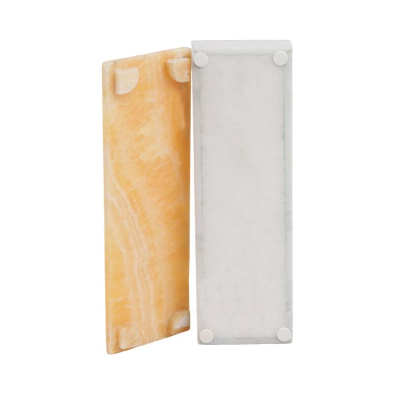 Marble Decorative Storage Box Lidded Keepsakes Jewelry Organizer
