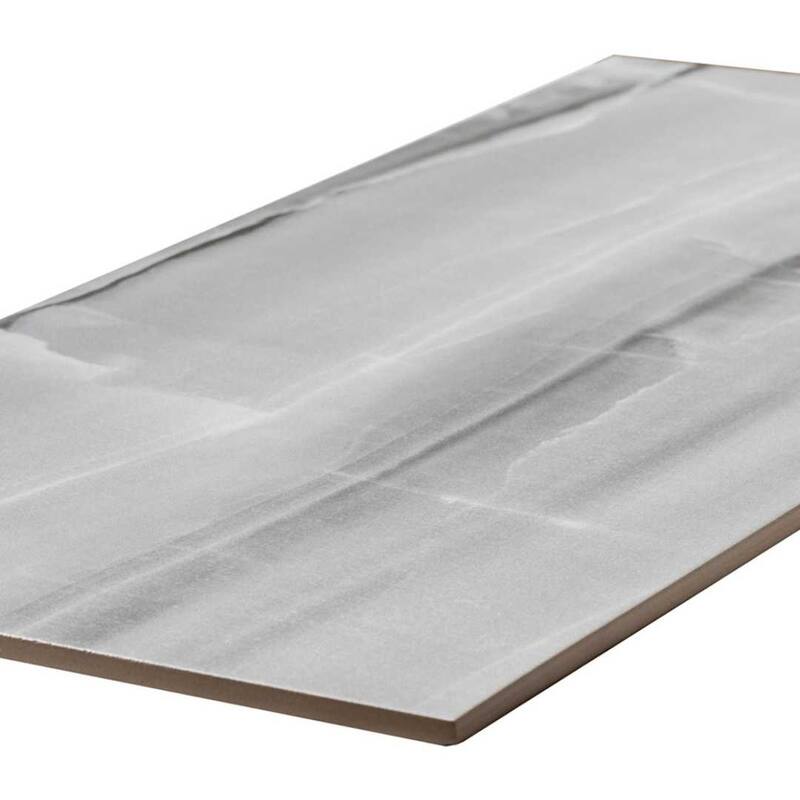 The Tile Life Amsterdam 13x26 Gris Marble Look Porcelain Floor & Wall Tile
