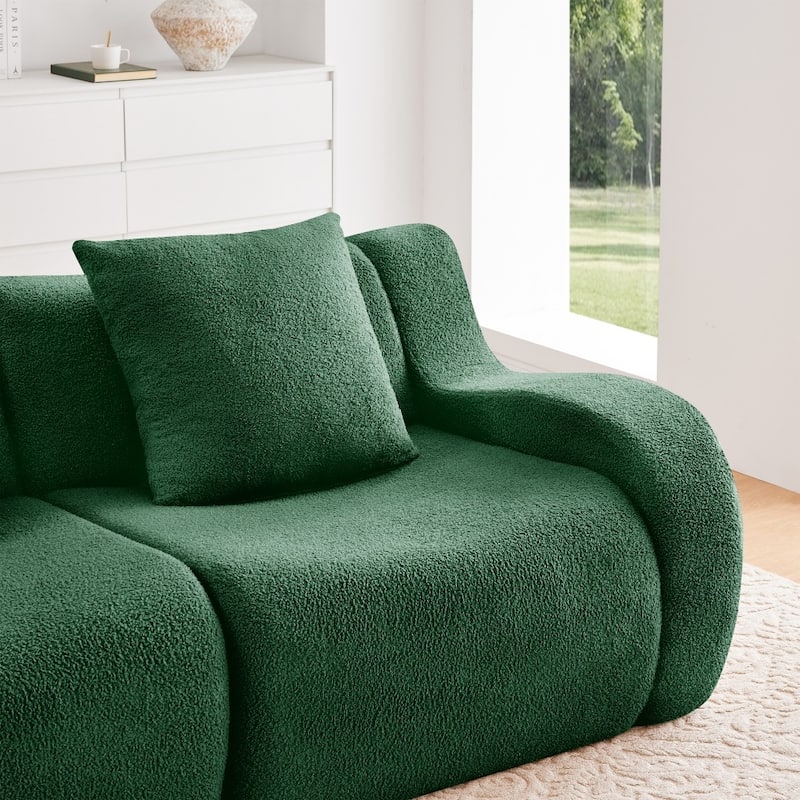 Modular High Density Sponge Boneless Cloud Sofa Set for Living Rooms