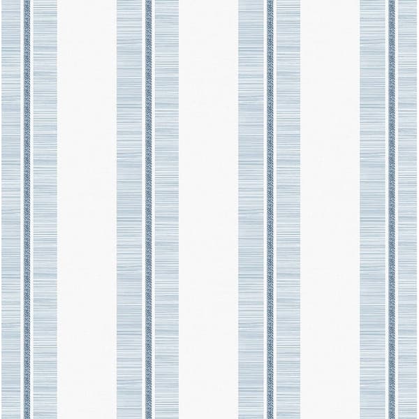 NextWall Beach Towel Stripe Peel and Stick Wallpaper - 27 in. W x 18 ft