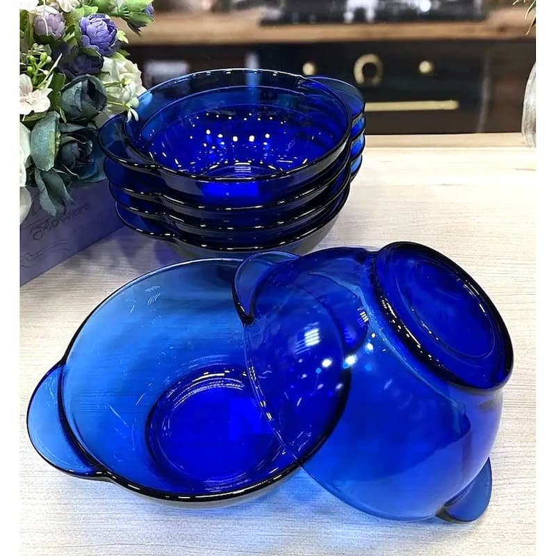 STP Goods 15.2 fl oz Borosilicate Glass Salad & Dessert Bowl Set of 4