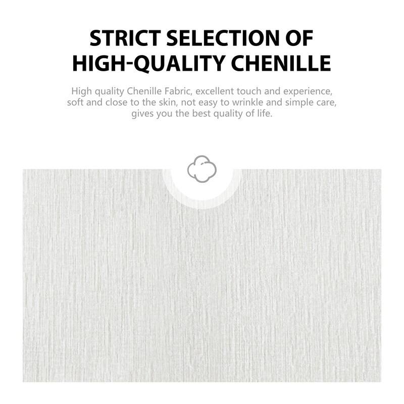 Swivel 34.7" Wide Comfortable Chenille Accent Chair