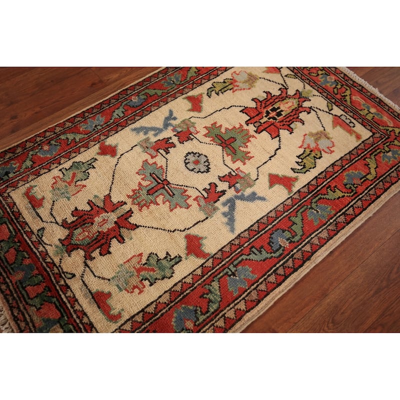 Kazak Oriental Foyer Rug Handmade Wool Carpet - 2'0" x 3'0"