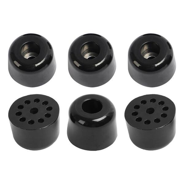 Shop 6pcs Rubber Feet Bumper Buffer Chair Leg Pad With Metal