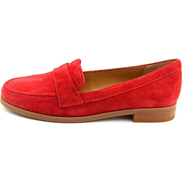 franco sarto red loafers