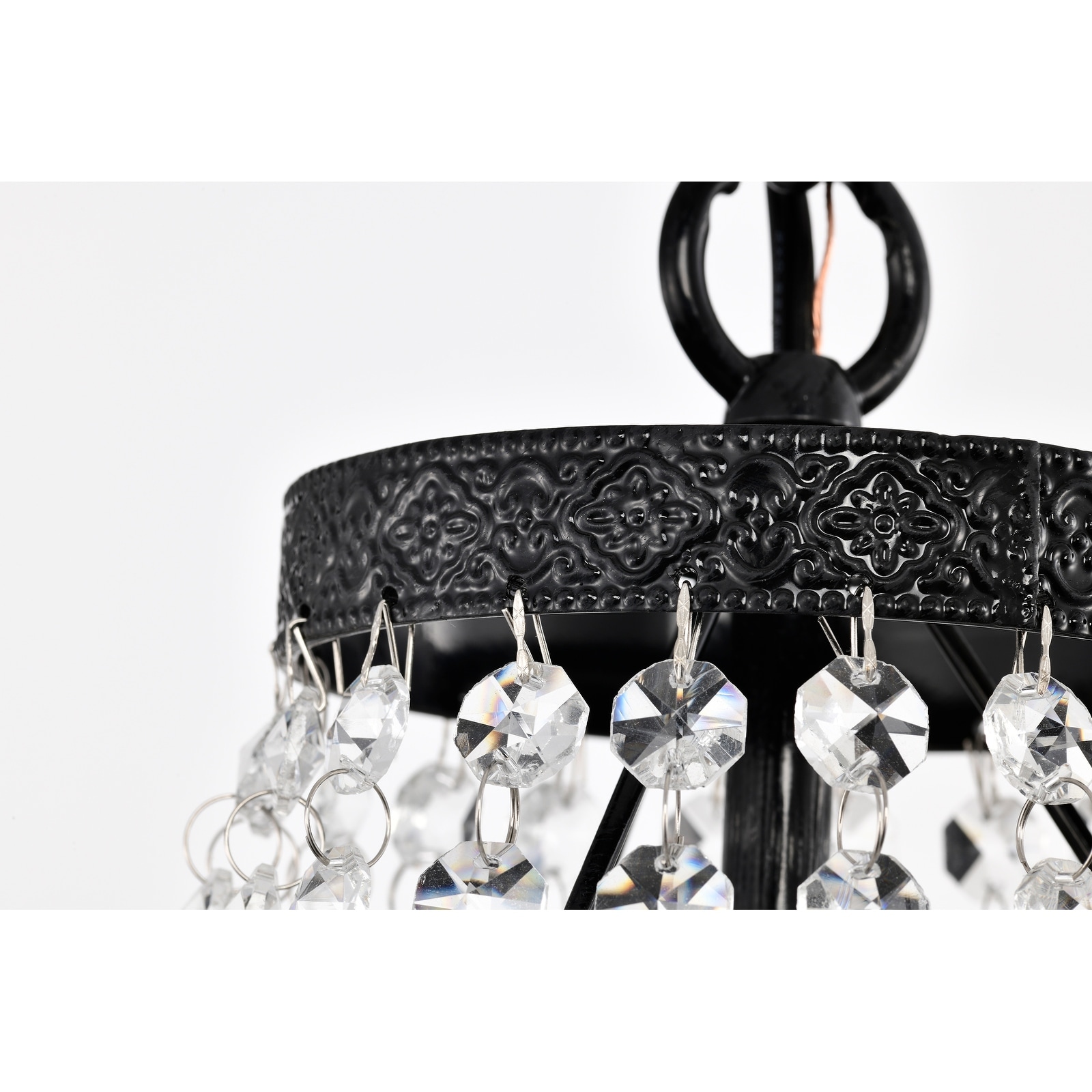 Black empire chandelier on sale