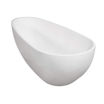 Kingston Brass VRTOV713422 Arcticstone 72" Free Standing Solid Surface