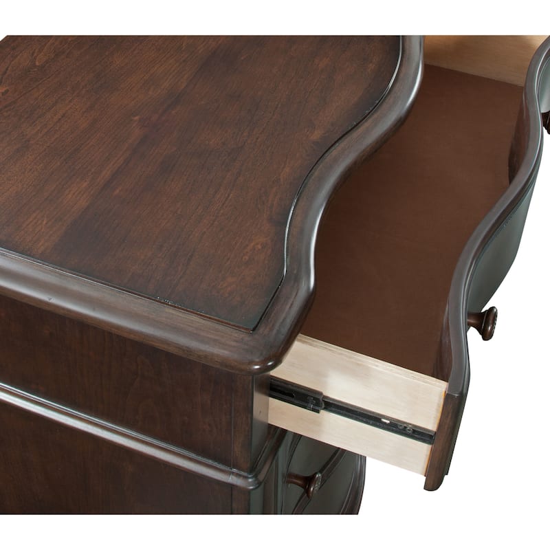 Roanoke 3-drawer Nightstand