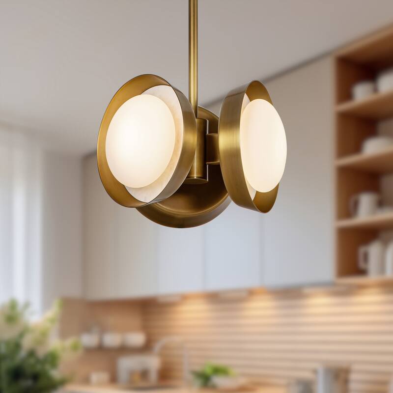 Alora Lighting PD320313 Alonso 13" Wide LED Multi Light Pendant