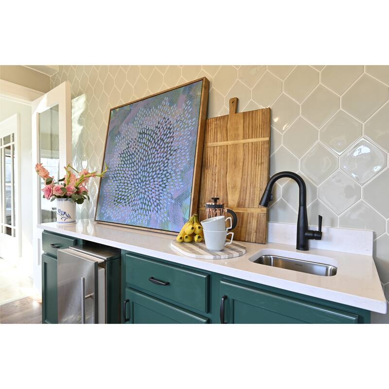 Daltile Retrospace Remix 6" x 6" Glazed Ceramic Hexagon Wall Tile (22 PC per Carton) (4.90 SQFT per Carton)