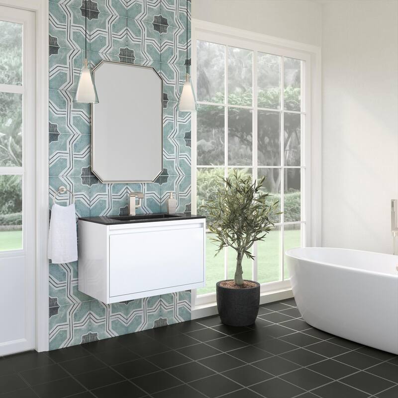 James Martin Vanities 805-V31.5-CH Mantova 32" Wall Mounted Single