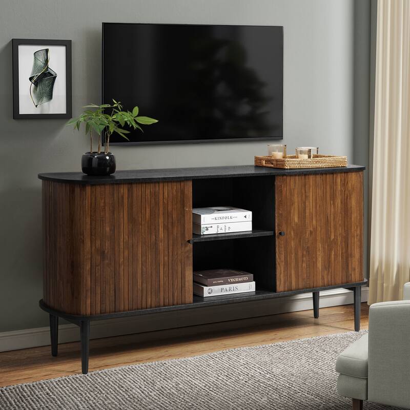 Franz Modern 63"Wide Sideboard with adjustable shelf by HULALA HOME