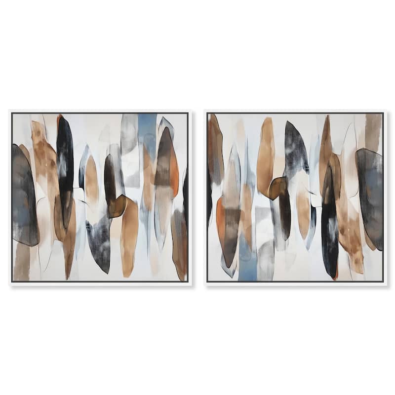 Getaway Necessities Canvas by Art Remedy - 36" x 54" - White