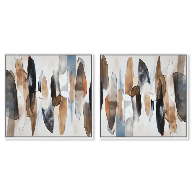 Summer Wine table Canvas by Art Remedy - 36" x 45" - Gold