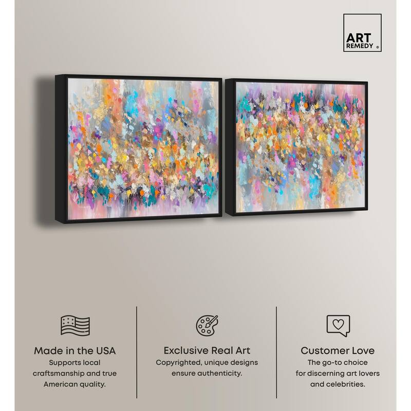 Crystalline Depths I Canvas by Art Remedy