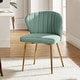 preview thumbnail 72 of 89, Aruna Accent Chair with Metal Legs 20''W X 19.5 ''D X 29''H by HULALA HOME Sage