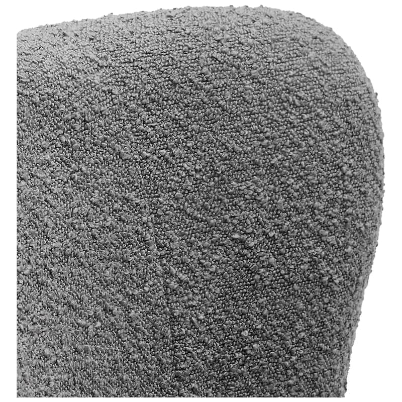 Boucle Polyester Upholstered Living Room Set - Stain Resistant (2-Piece Set)
