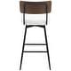 preview thumbnail 60 of 136, 26"/29" Faux Leather Swivel Counter/Bar Stools Set of 2/3