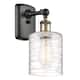 Option Black Antique Brass / Deco Swirl