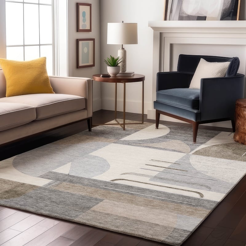 Premium Washable Super Soft Contemporary Mayfield Rug