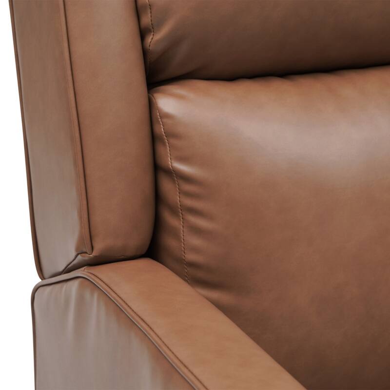 Manual Rocking Recliner-270° Swivel and USB/USB-C Charging Ports