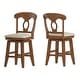 preview thumbnail 77 of 79, Eleanor Napoleon Back Wood Swivel Chair by iNSPIRE Q Classic
