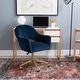 preview thumbnail 47 of 53, Saloma Velvet Office Chair